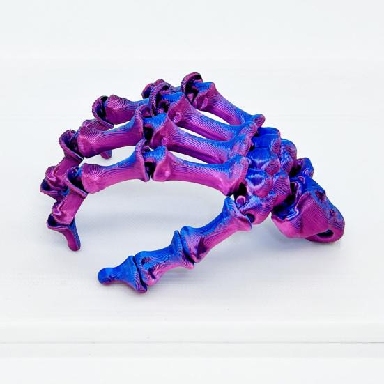 Украшение Призрачная Рука Реалистичная 3D-печатная Модель Руки Скелета Украшение Дома с Привидениями Акцент для DIY Проекта