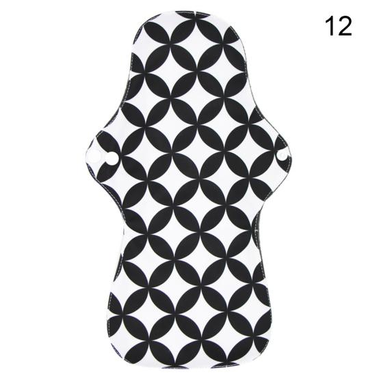 Менструальные прокладки из бамбукового хлопка, многоразовые, моющиеся, гигиенические прокладки большого размера