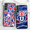 Фон U. De Chile ЛОГОТИП Чехол для телефона Samsung A14 A24 A34 A54 A03S A04S A13 A23 A33 A53 A73 A70 A50S A30 A40 A71 A51 A41 A31 A20E A2