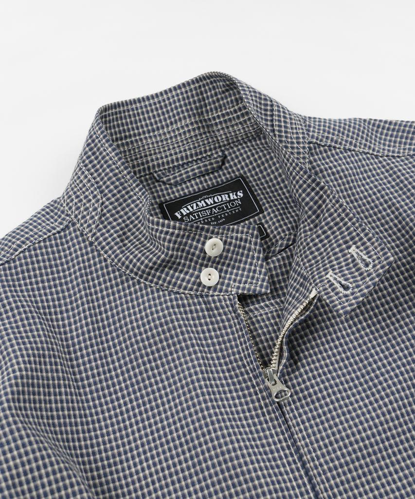 Frizmworks Harrington куртка Check Buddy _ Морской синий