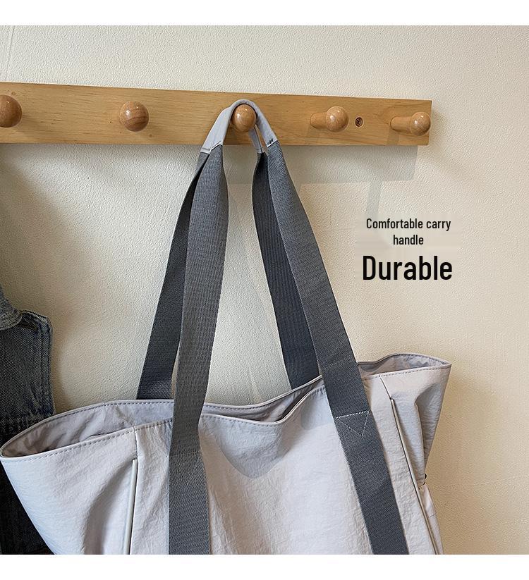 High-End Women's Lightweight Waterproof Tote: Versatile 2025 Large-Capacity Shoulder Handbag