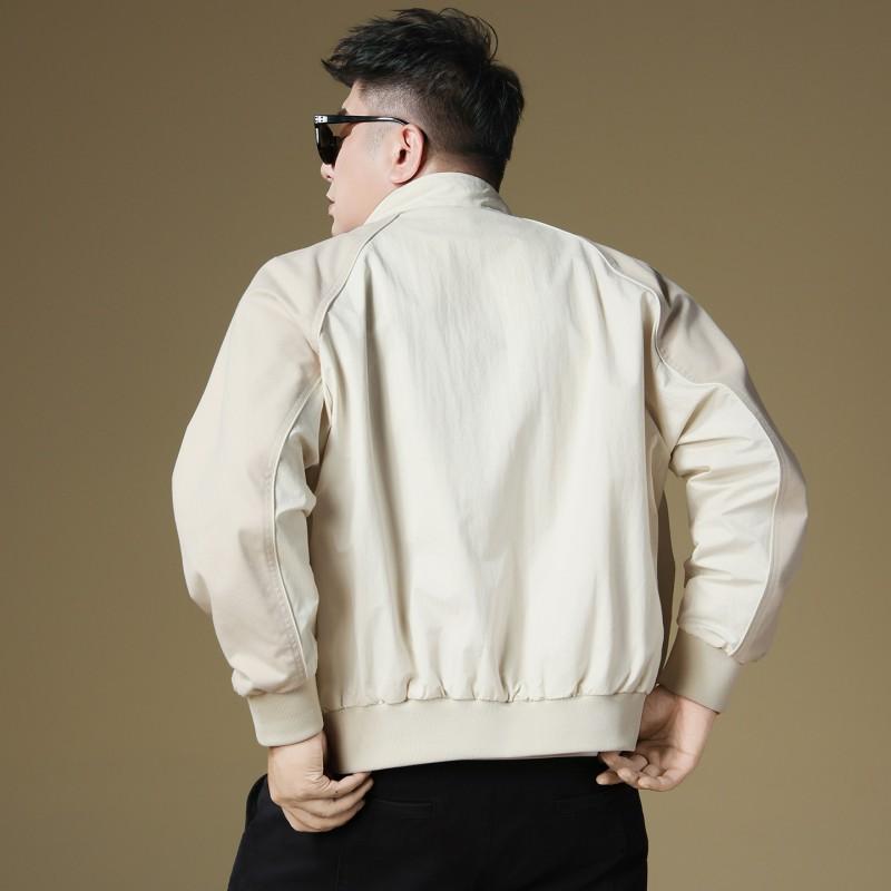 American Style Flight Jacket Mens Stand Collar Casual Trendy Lightweight