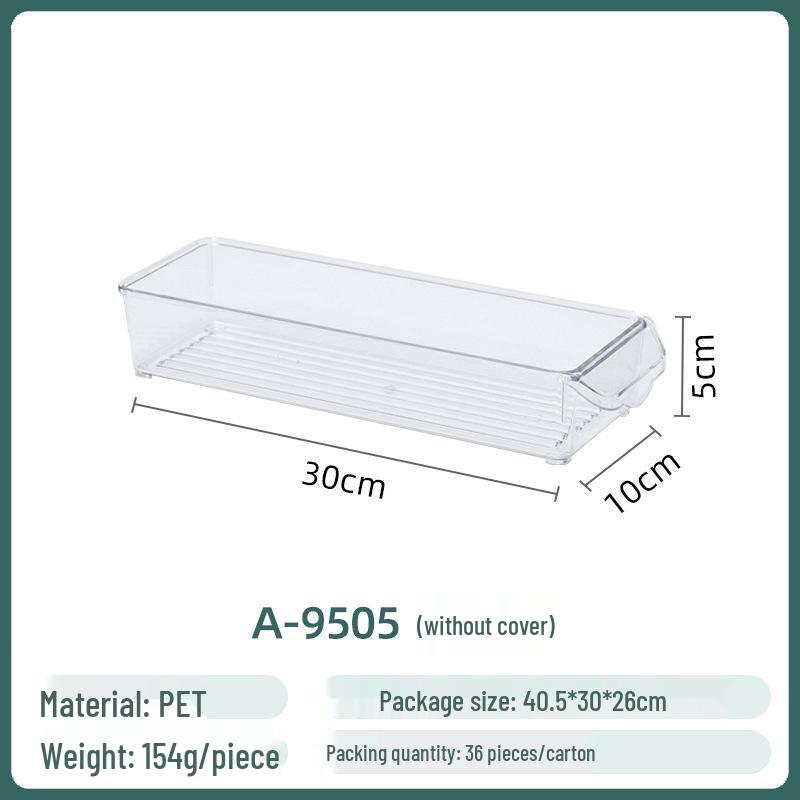 Пищевой прозрачный контейнер для хранения в холодильнике – Большая вместимость для организации кухни