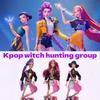 K-pop Охотники на демонов Игрушка-фигурка живого действия игра с тематической песней Красочные световые фигурки для фанатов и