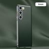 Оригинальный кожаный чехол для телефона из коровьей кожи для Samsung Galaxy S25 S24 S23 Ultra S22 Plus S21 Note 20 Покрытие Ударопрочный Защитный Чехол