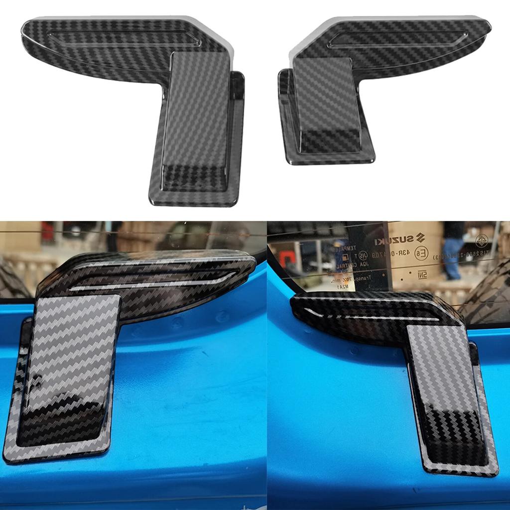 Заднее лобовое стекло автомобиля, нагревательный провод, защитная накладка для Suzuki Jimny JB64 JB74-2023, внутренние молдинги, аксессуары, 2 шт.