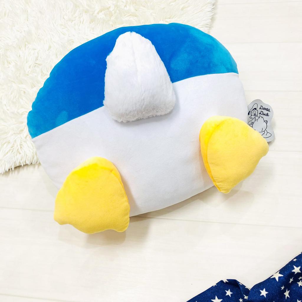 MORIPiLO Disney Donald Duck Body Pillow Back Soft and Soft To the Plush Nap Disney Morishita Pillows (Die-Cut Cushion) Touch, Toy, Pillow, Blue,