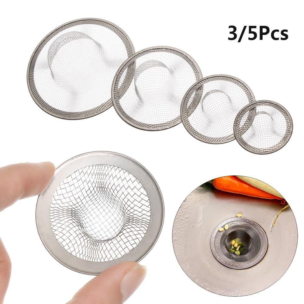 Kitchen New Hair Clean Up Shower Sewer Anti Clog Waste Catcher Mesh Trap Drain Filter Sink Strainer
