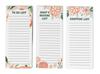 Pack of 3 Magnetic Fridge To-Do List Notepads- Magnetic Memo Pads For Refrigerator-  (50 Sheets