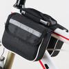 1pc Three Colours Bike Bags MTB Front Top Tube Double Saddle Bags for Cycling Enthusiasts