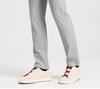 Langdeng men's summer business casual wrinkle resistant and easy to maintain semi elastic waist slim straight leg pants