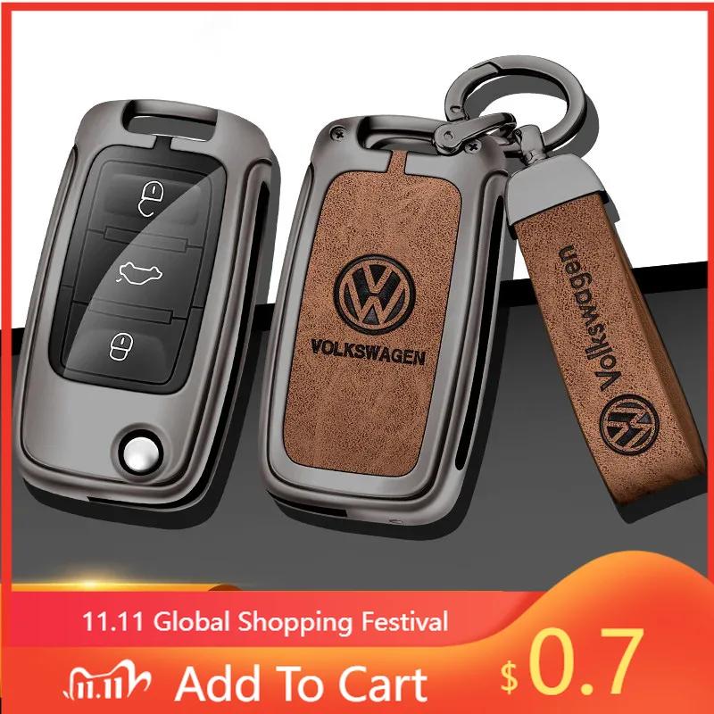 Для автомобиля VW Чехол для ключа Брелок Чехол-сумка Для Volkswagen VW Polo Tiguan Golf Jetta Beetle Eos Scirocco Up Transporter Sharan Acc