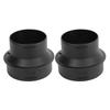 1pair Parking Heater Adapter Tube 60 To 75MM Heater Ducting Pipe Joiner Connector for Webasto