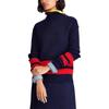 Polo Ralph Lauren High Neck Cotton Long Sleeve Pullover Sweater Women Sweater 211782689-001