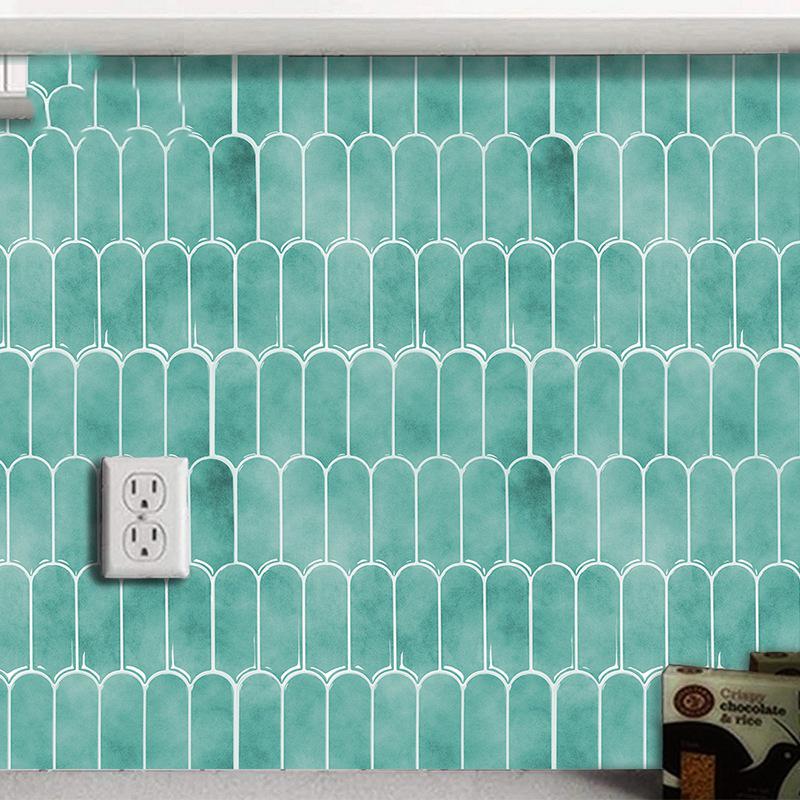 4/8 шт. самоклеящиеся виниловые обои Peel And Stick 3D Effect плитка водонепроницаемая кухонная керамическая плитка алюминиевая фольга настенные наклейки