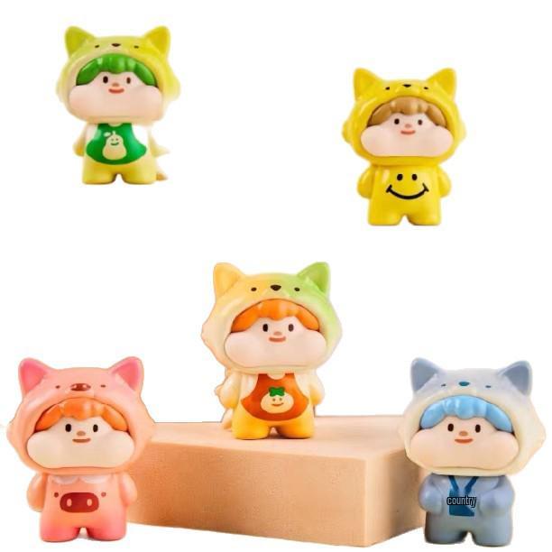 Meatball Paw Cotton Fox Fairy Series: 2nd Gen Cute Mini Ornament Blind Box Toy