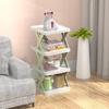 Multi-layer Space Saving Folding Shoe Rack Simple Plastic Shoe Rack Home Living Room Dormitory Bedroom Storage Shoes