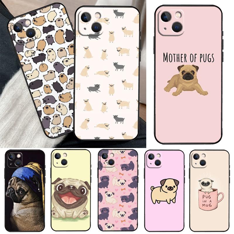Funny Pug Dog For Huawei Nova 10 9 SE 3i 7i 8i 11i 12i Y73 Y90 Y70 Y72 Y61 Y91 P60 Pro P30 P40 Lite Case