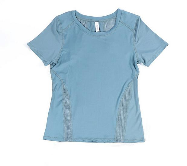 Женский летний комплект из трех предметов для йоги: Эластичная, быстросохнущая, дышащая и легкая спортивная одежда для фитнеса, бега и йоги.