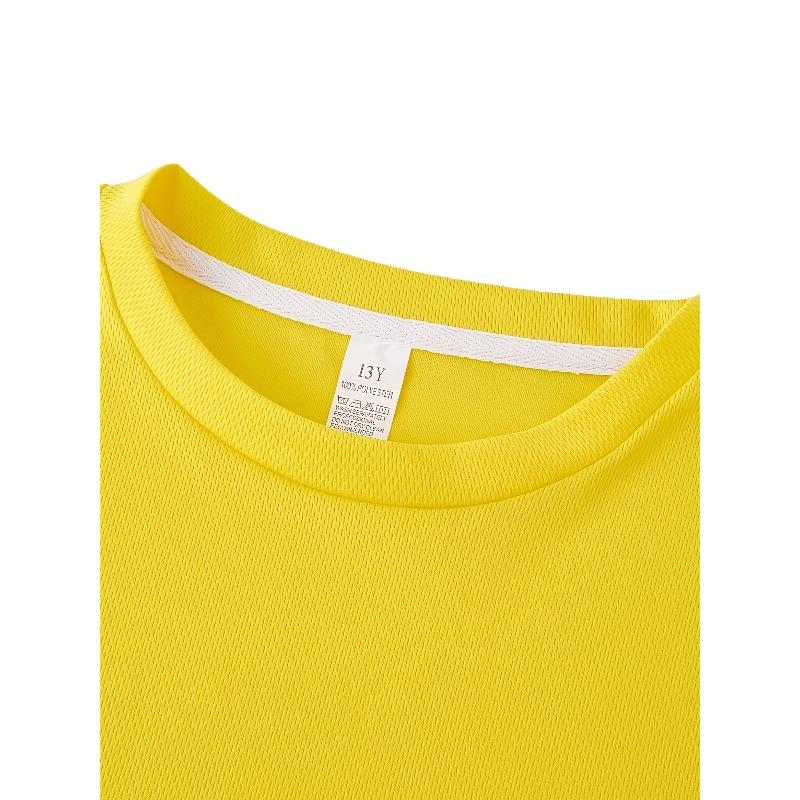European sizes Summer Casual Girls' Clothing, Featuring a Cute Cartoon Hamster Print, Soft, Comfortable, and Versatile Round-neck T-shirt