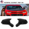Для Chevy Camaro LT/SS/RS/ZL1 2016~ Накладки на зеркала заднего вида Глянцевый черный