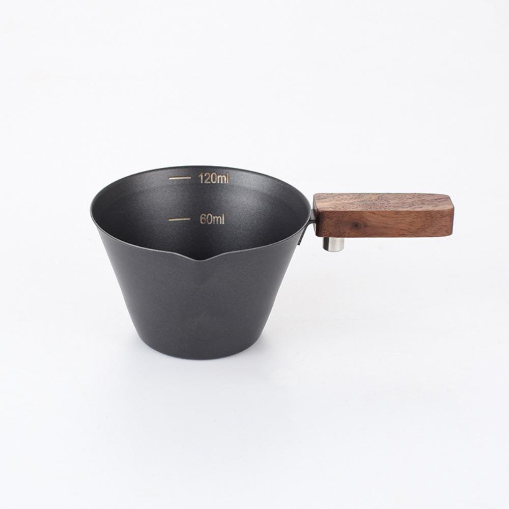 With Handle Espresso Pouring Mug Stainless Steel Coffee Pouring Cup New Espresso Mug