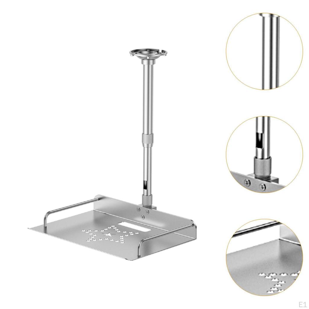 Потолочное крепление с лотком для проектора, камеры, настенное, высокая устойчивость, прочное, регулируемое