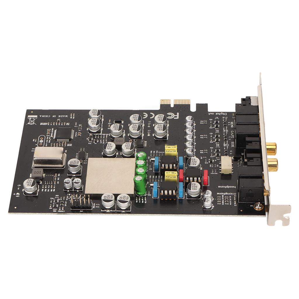 Звуковая карта PCIe CM8828 7.1CH TCXO PCIe звуковая карта для ПК для домашнего кинотеатра, игр с большим 3D-звуком и воспроизведением звука