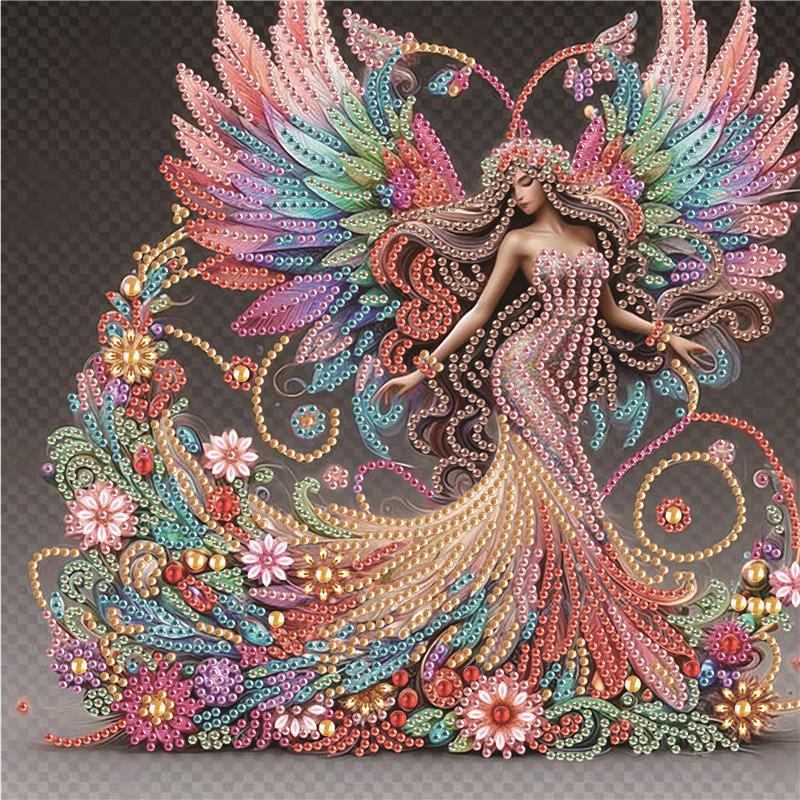 5D Abnormal Diamond Painting Set Kitten DIY Diamond Decorative Painting