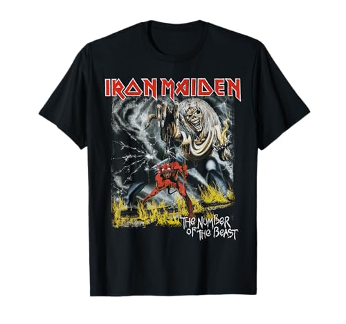 Футболка Iron Maiden Eddie Number of the Beast