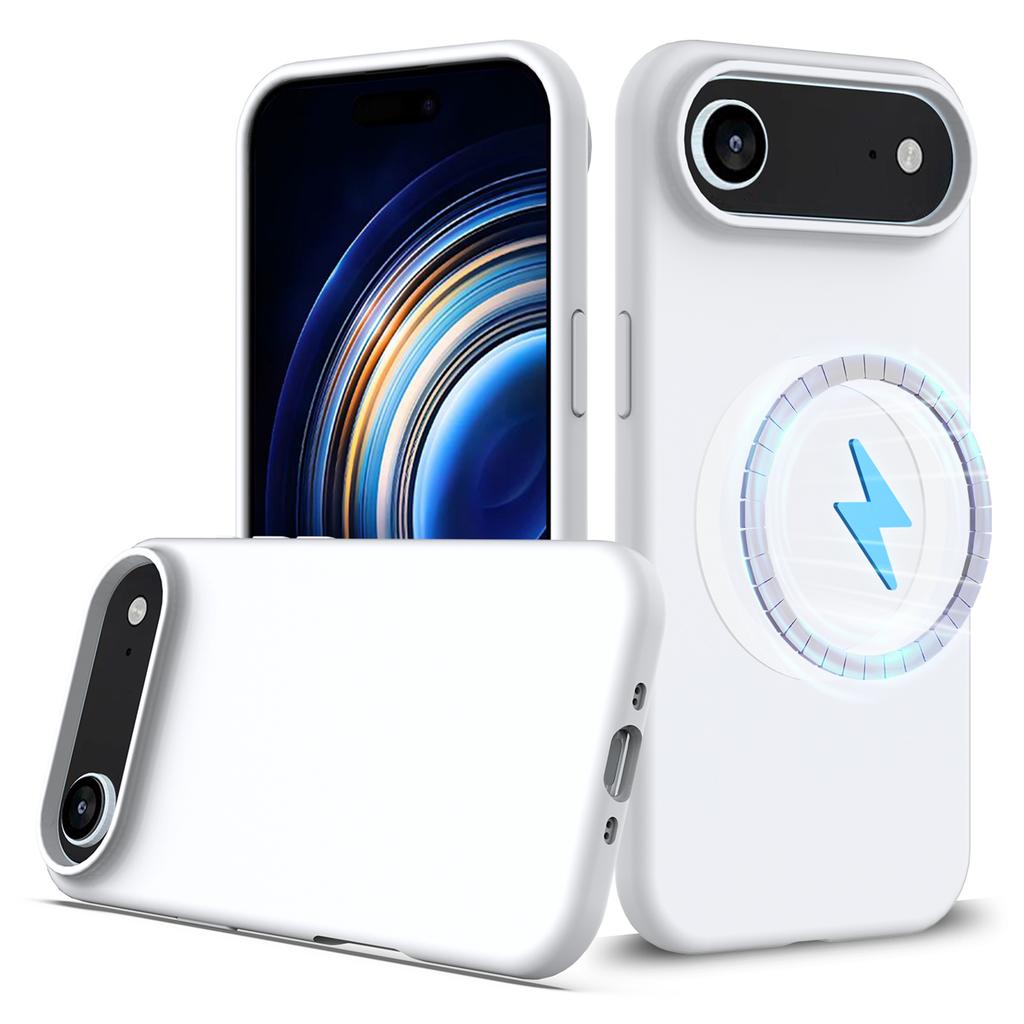 For iPhone Air Case Compatible with MagSafe Anti-Drop Liquid Silicone Phone Cover
