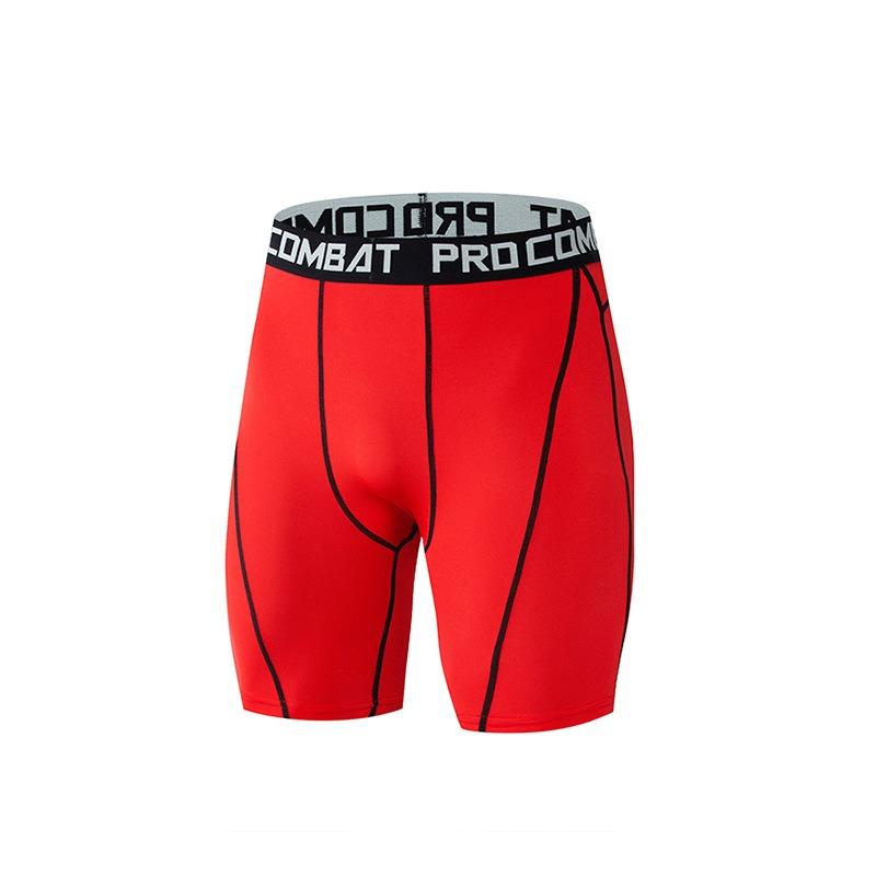 Мужские шорты для бодибилдинга, компрессионные леггинсы для фитнеса, тренировочная одежда с внутренним швом, эластичные обтягивающие колготки для мужчин
