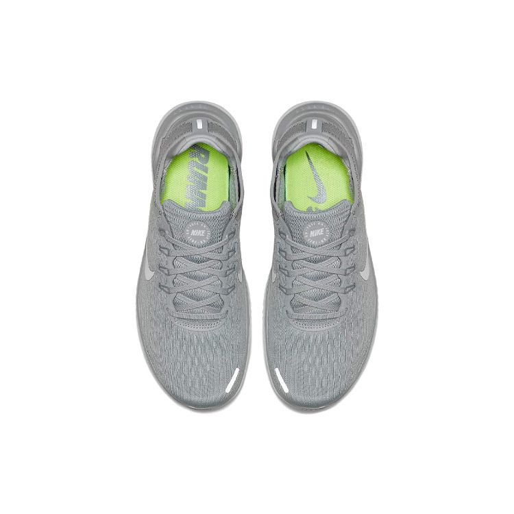 Nike Free RN 2018 Wolf Grey Women Sneakers White Volt 942837-003