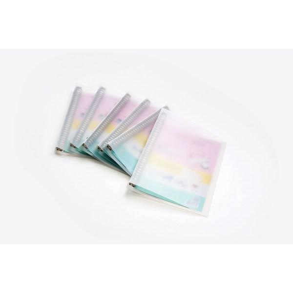 Папка-регистратор Mania PP 30 отверстий А4, прозрачная, 6 шт.