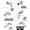 Handheld Silver Small Bed Chair Shower Head Sprayer Nozzle Hair Salon Shampoo Washing Water Hose 2m 3m Baby Pet Tool Small
