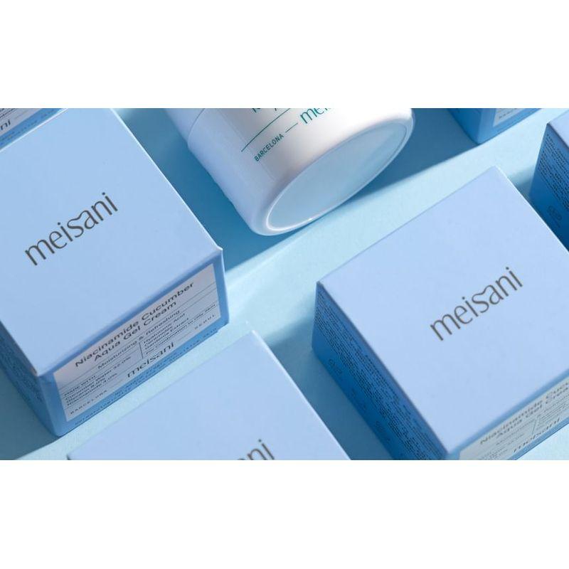 Meisani - Гель-крем с ниацинамидом и огурцом Aqua Gel Cream Mini