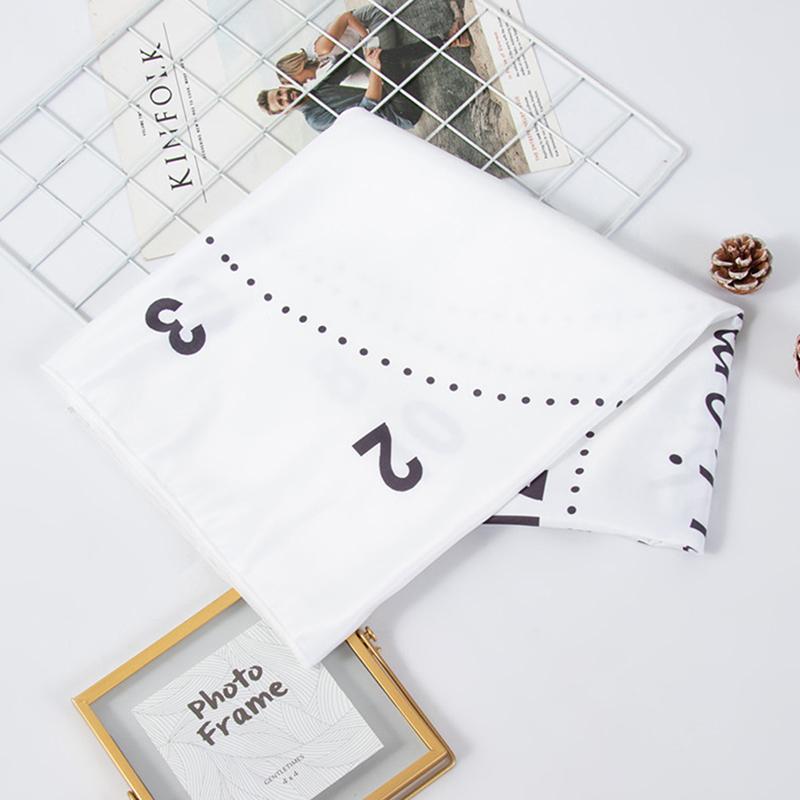 Детские ежемесячные фотореквизиты, фон-плед, унисекс, фотоаксессуары