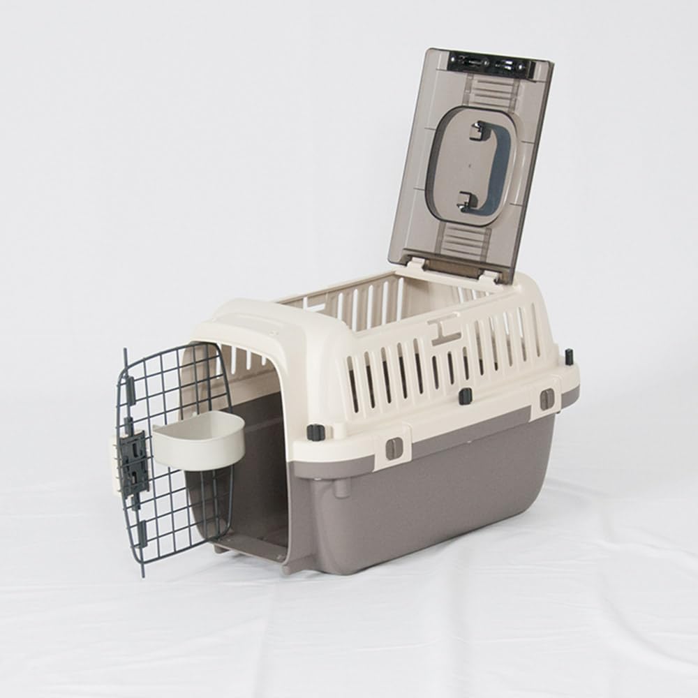 Маленькая переноска для животных Petit Ruban с двойной дверцей PM50 для маленьких, средних и маленьких до M Глубина 51 x Ширина x Высота Кошки, Собаки, Собаки, Животные. Зафиксировано ремнем безопасности.