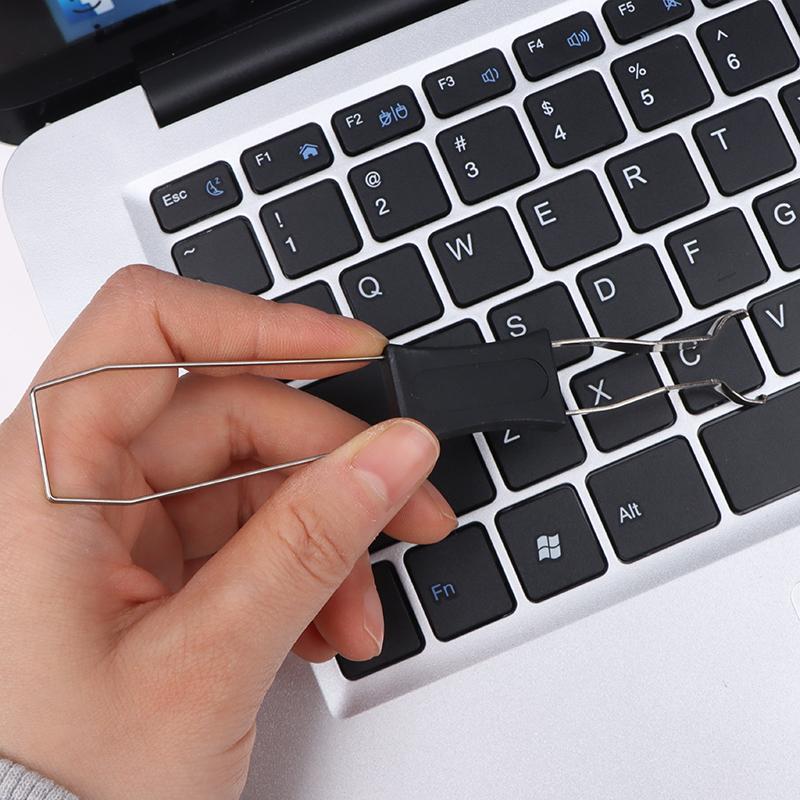 2 в 1 Съемник клавишного переключателя Съемник клавишных колпачков Проводной переключатель Механическая клавиатура Инструмент для снятия Замена