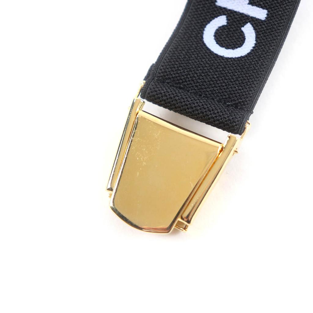 Безупречный CHANEL Другие аксессуары Дизайн с логотипом Браслет на руку черный Женщины 94P A03530 Б/у