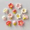 Fridge Magnet Pink Flower Resin Decorative Refrigerator Magnets Creative Whiteboard Cartoon Magnetic Sticker Aimants Frigo