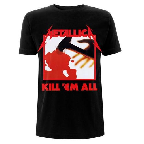 Metallica Unisex Adult Kill Em All Tracks T-Shirt
