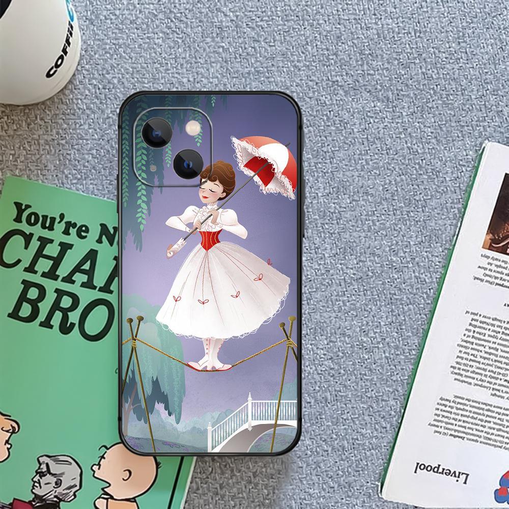 Чехол для телефона Mary Poppins Lady Witch для iPhone Xiaomi Mi Samsung Galaxy Redmi Note AS 11 12 13 14 15 22 23 24 5G Pro Plus Max Fe Ultra