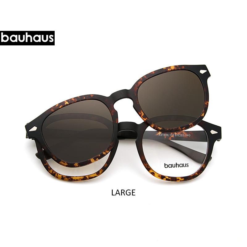 X3183Magnet Sunglasses Clip Mirrored Clip on Sunglasses clip on glasses Men and women Polarized Custom Prescription Myopia