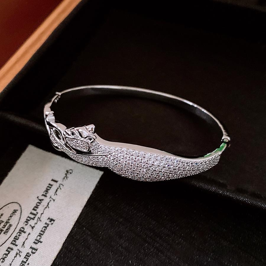 Европейские и американские украшения Смайлик Животное Леопард Пятачок Браслет Креативный Хип-хоп Высокое качество Персонализированные украшения