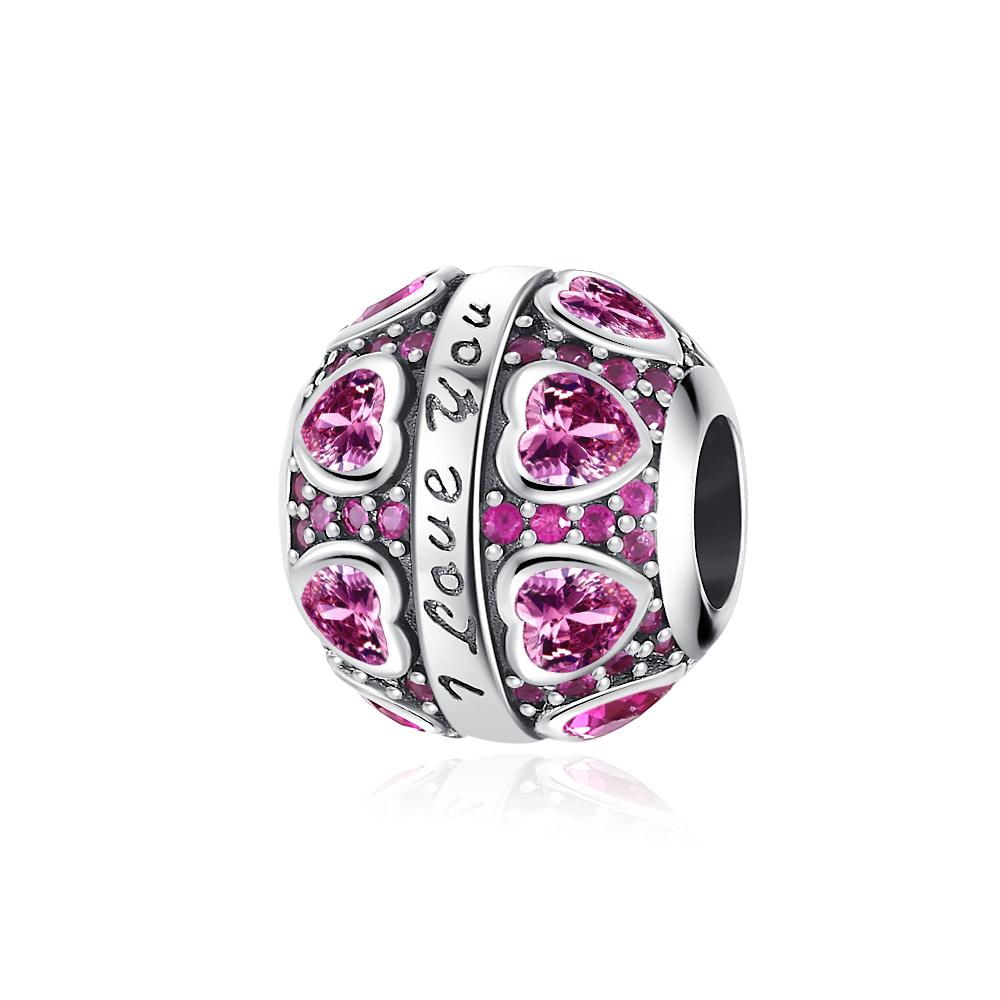 Новые женские украшения Изысканные украшения Шарм Красная роза Гепард Подвеска-бусина Подходит для оригинального браслета Подарок на день рождения Кольца