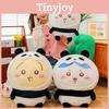 Chiikawa Transformation Panda Plush Toy Cute Soft Doll Kid Room Gift Decoration
