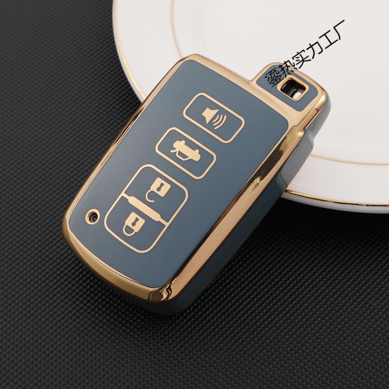 Чехол-keycase из ТПУ для Toyota: Avalon, Camry, Corolla, Highlander, RAV4