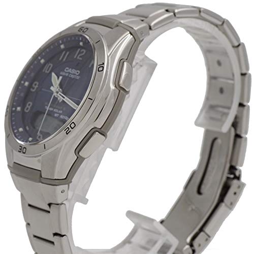 Часы Casio WAVECEPTOR Solar Watch совместимы с 6 радиостанциями по всему миру, комбинированная модель [Casio] Ana-Digi WVA-M640D-2A2JF для мужчин