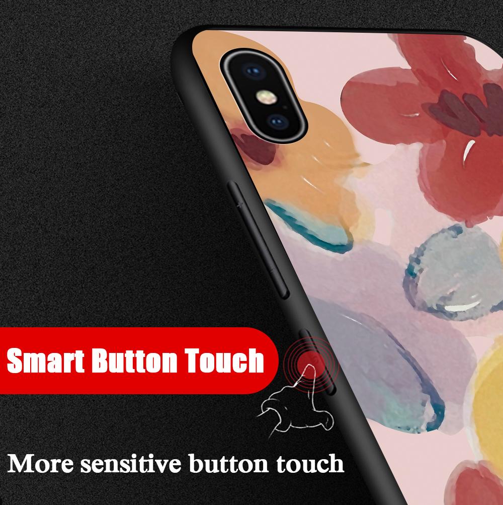 Чехол с акварельной живописью и горными цветами, противоударный мягкий силиконовый защитный чехол из ТПУ для телефона Samsung